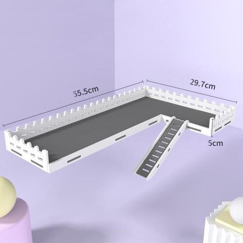 Large Size Hamster Standing Board Playing Platform Hamster Mouse Rat Cage Platform Toys Supplies