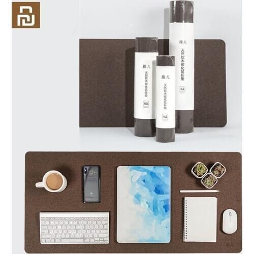 Xianger Big large thick mouse pad Computer waterproof desk pad laptop Oak material oil resistance Mouse Pad office Gaming