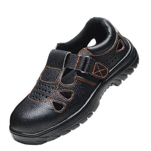 Summer Labor Insurance Shoes Breathable Casual Sandals Anti-smashing Anti-piercing Non-slip Safety Protective Shoes Men