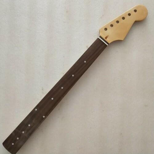 Fretless 22 frets Maple Electric Guitar Neck rosewood Fingerboard for ST style