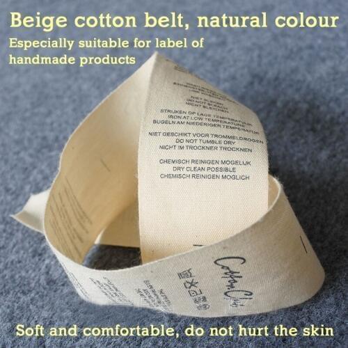Custom clothing printed cotton ribbon/clothing customized labels/tags/garment printed tag/logo 1000pcs/lot