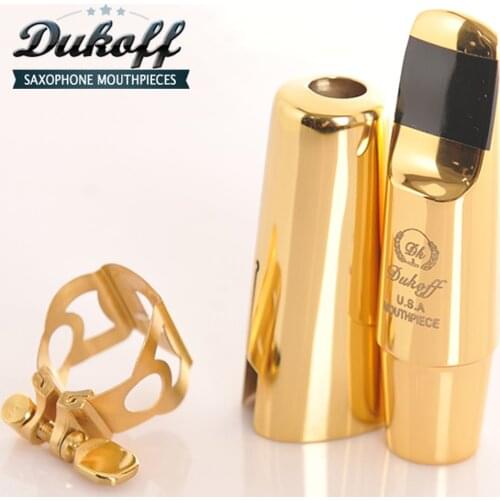 Good Quality Bobby Dukoff Professional Advanced Tenor Soprano Alto Saxophone Metal Mouthpiece Sax Mouth Pieces Accessories
