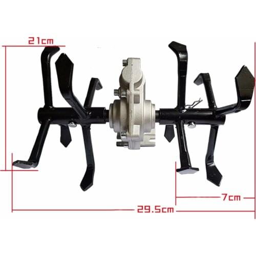 Mower 2/4stroke knotting weeding machine weeding wheel oblique knife weeding wheel loose soil roller soil tillage machine