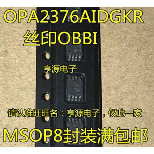 100% New&original OPA2376 OPA2376AIDGKR OBBI MSOP-8 0BBI