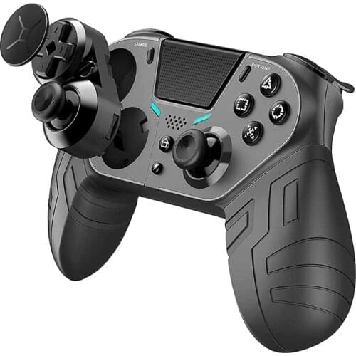 2021 New Wireless Game Controller Gamepad Joystick with 4x Programmable Buttons for PS4