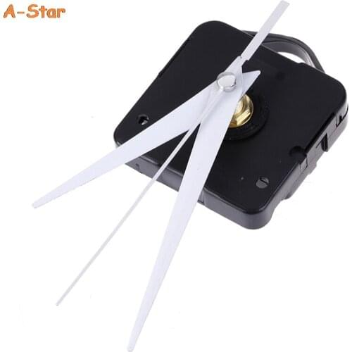 New DIY Clock Mechanism Parts Classic Hanging Black Quartz Watch Wall Clock Movement Quartz Wall Clock Movement