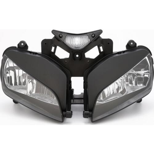 Black Clear Motorcycle Head light HEADLIGHT HEAD LAMP ASSEMBLY FOR 2004-2007 2005 2006 HONDA CBR 1000RR 1000 RR