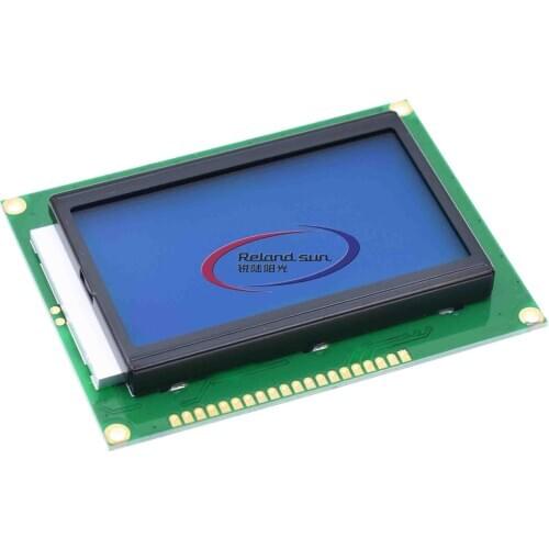 LCD Board 12864 LCD12864 5V display With Chinese word stock with backlight 12864-5V ST7920 Parallel port