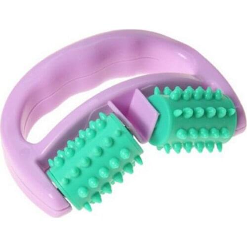 Useful Handheld Anti Cellulite Massage Roller Wheel Full Body Massager Creeper Yoga Ball Sports Muscle Tension Pain Relief