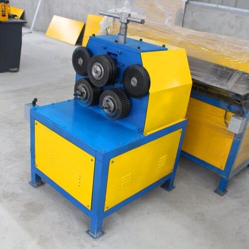 Ventilation Portable Iron Bending Machine/Electric Angle Steel Rolling Machine