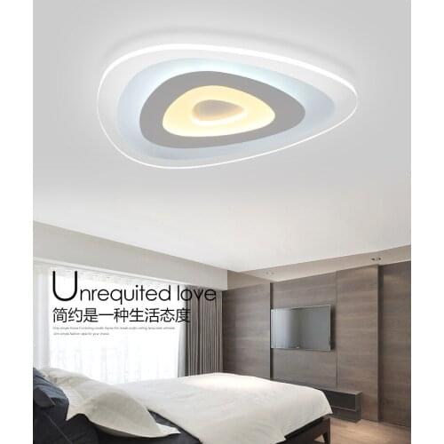 Ceiling Lamp modern simple living room lamp ultra-thin acrylic lamp warm bedroom lamp creative special-shaped lamp