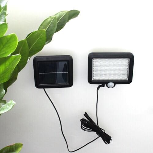 Garden Solar Light Outdoor 56 LED Solar Powered Garden Lights PIR Body Motion Sensor Solar Floodlights Spotlights Lamp Bulbs