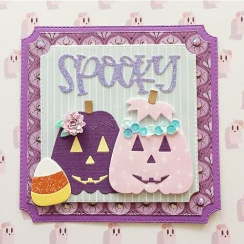 Cutting Dies Cute Pumpkin Scrapbook Cardmaking DIY Paper Craft Metal Stencil