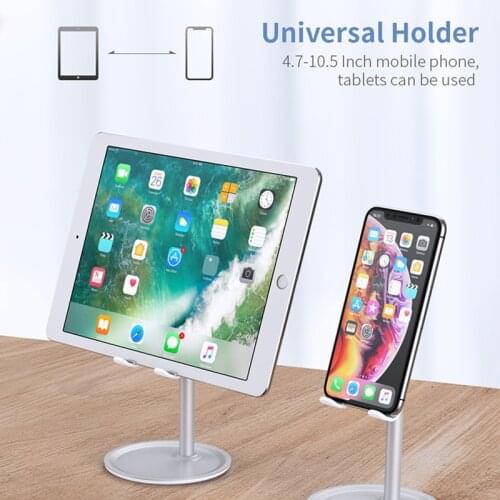 Universal Phone Tablet Holder Adjustable Multi-Angles For 4.7-10.5 inch Phone Tablet For iPhone iPad Smartphone Desktop Holder