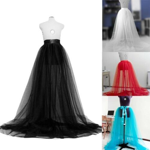 Women Red Sexy Ball Gown Tulle Skirts Ruffles Floor Length Indian Dancer Skirts Holiday Evening Party Skirts For Women Girls