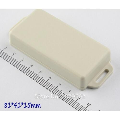 [2 colors] 81*41*15mm wall-mounted plastic enclosure junction box electronic instrument cases abs PLC DIY project switch case