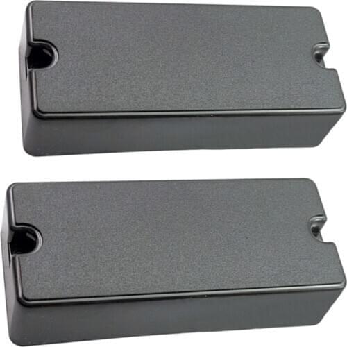 4-String Electric Bass Pickup Cover 2 Holes for Musical Instrument 2pcs/Set