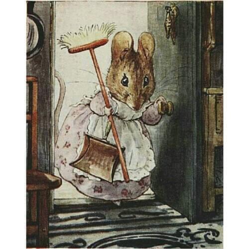 5D Diy Diamond Embroidery full Square Diamond Painting cross stitch Cartoon mouse Home Decor rhinestone Mosaic Picture