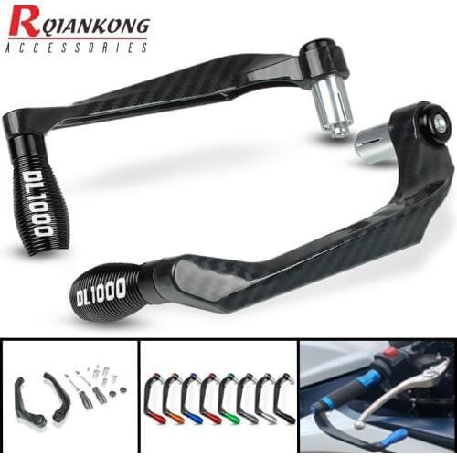 7/8"22mm Motorcycle CNC Handlebar Grips Guard Brake Clutch Levers Guard For Suzuki DL1000 DL 1000 V-STROM 1000/XT 2002-2016 2015