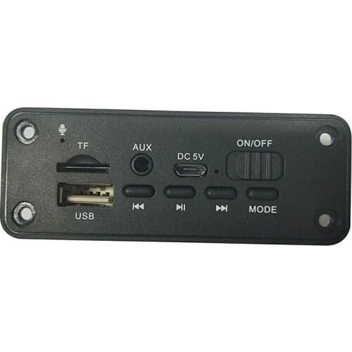 Bluetooth MP3 WMA Decoder Board DC 5V Audio Module USB TF Radio Wireless FM Receiver MP3 Player 2 X 3W Amplifier