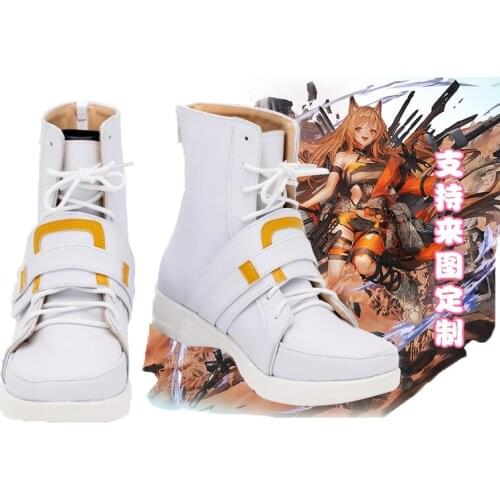 Arknights Coral Coast Summer Vacation Cosplay Shoes Boots Cosplay Costume Accessories Custom Made Halloween Party