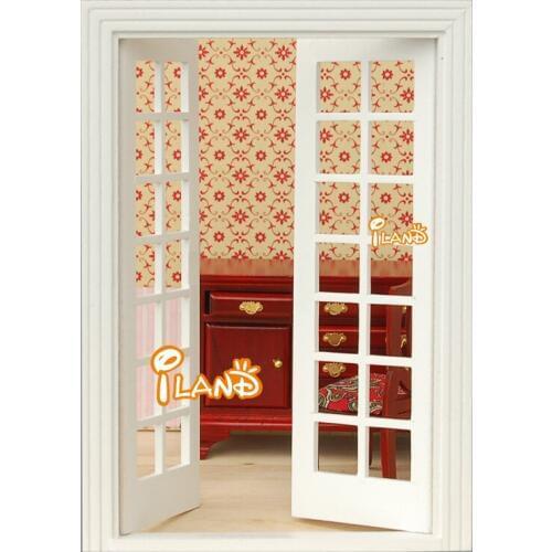 G05-X4626 children baby gift Toy 1:12 Dollhouse mini Furniture Miniature rement 28 Georgia door 1pcs