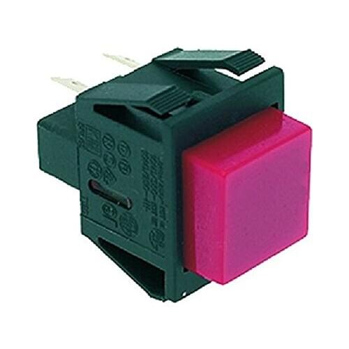 La Cimbali Red Bipolar Push Button 16a 250v