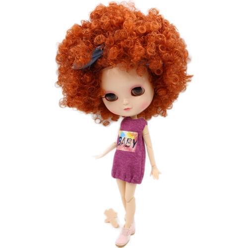 ICY Nude Doll Series No.BL2231/2237 Tangerine wild-curl up hair the same as Blyth with makeup,JOINT body,lower price