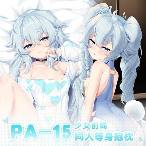 Anime Game Girls Frontline PA15 Loli Girl Dakimakura Hugging Body Pillow Case Long Cushion Cover Otaku Bedding Gift 160X50CM