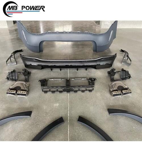 NEW! ordinary GLE upgrade GLE63 body kit for high quality ordinary GLE upgrade GLE63 body kit rear bumper fender bodykits