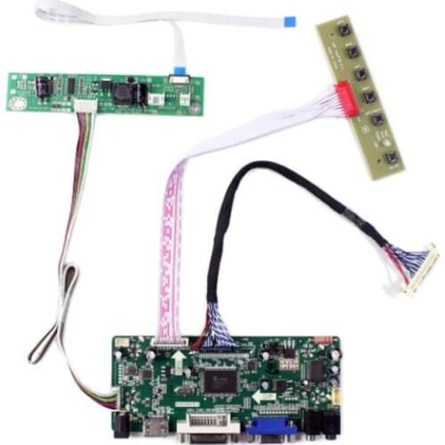 HDMI VGA DVI audio LCD control board kit for LCD controller board panel DIY Screen display