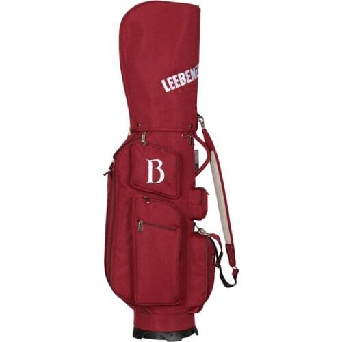 All new LB golf bag mens and womens 5-compartment general golf club bag golf clothing bag waterproof and ultra light