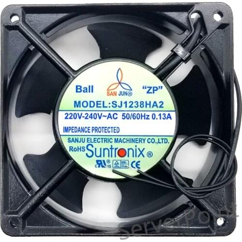 For SJ1238HA2 original Taiwan three giant 110V 220V 120 * 120 * 38 welding fan industrial fan