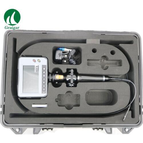 DR4540F 4.3''LCD Industry Video Snake Endoscope 4 Way Inspection Camera Borescope Handheld OD 4.0mm Industrial Endoscope 1.5m