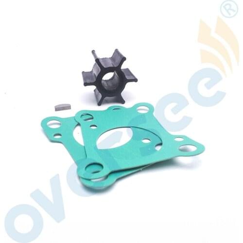 Marine Engine Water Pump Impeller Repair Set Fit Honda 06192-ZV4-000 Sierra 18-3282 Outboard Motor