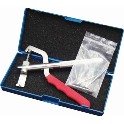 HU K Folding Key Split Pin Clamp Auto Remote Car Key Disassembly Pliers Tool Flip Key Remover Car key Fixing Tool