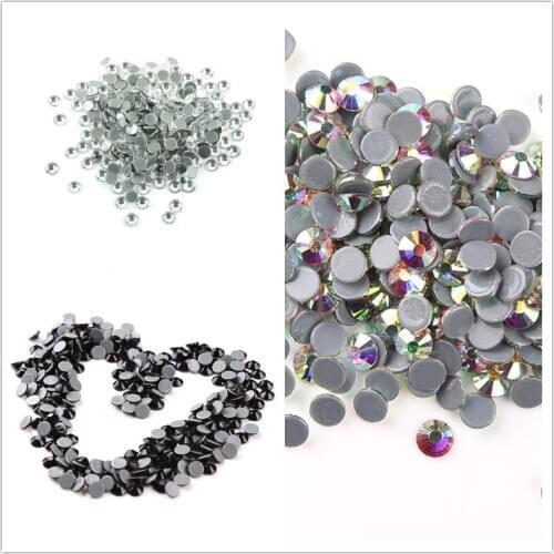 SS40 7.8-8.0mm HotFix Rhinestones FlatBack Rhinestones Thermal Adhesive Hot Fix Crystal Stones For Clothes shoes garment bags
