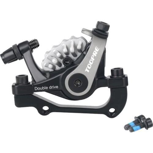 CATAZER MTB Line Pulling Hydraulic Disc Brake Caliper Front Rear Hydraulic Brake for Electric Bike Aluminium Alloy