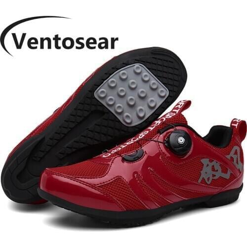 Ventosear Women Road Flat Cycling Sneakers Men Mountain Triathlon SPD Enduro Freestyle Bicycle Shoes Male Indoor Spinning Shoes