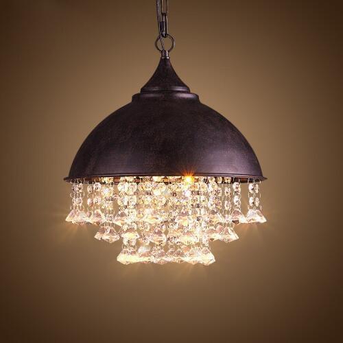 Vintage crystal chandelier Traditional European light crystal style Industrial restoring ancient chandelier light 90-240V