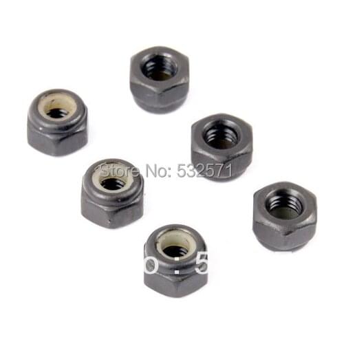 02102 HSP Original Parts Spare Parts For 1/10 R/C Model Car Nylon Nut M3 6P 02102