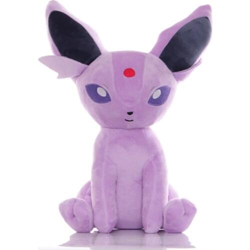 1pcs Big Size TAKARA TOMY 35cm Animation Pokemon Espeon Plush Toys Doll Soft Stuffed Animals Toys for Kids Children Gifts