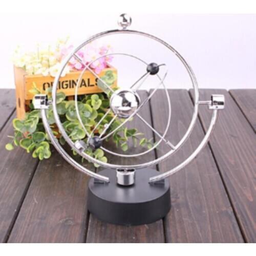 1 Pcs Earth Perpetual Motion Celestial Instrument Rocker Creative Home Decoration Crafts Office Birthday Gift