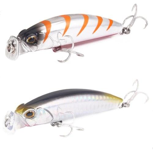 1PCS 8cm 10g Wobbler Fishing Lure 3D Eyes High Quality Floating Minnow plastic Hard Bait Crankbait Bass Carp Fishing Tackle