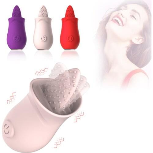 10 Frequency Tongue Sex Vibrator Nipple Sucker Massager Vibrators Breast Enlarge Clitoris Stimulator Adult Sex Toys For Women