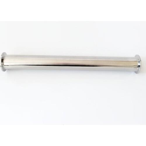 32mm OD 304 Stainless Steel Pipe Sanitary Spool Tube Length 500mm For Homebrew Fit 1.5" Tri Clamp