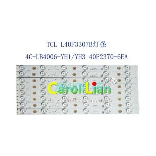 5 conjunto = 40 peça 40 polegada led tv backlight tiras 006-p2k1793b 40f2370-6ea 4c-lb4006-yh3 para tcl l40f3307