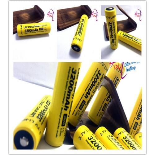 5PCS/lot 100% New Original NCR18650B 3.7 v 3200 mah 18650 Lithium Rechargeable Battery for Flashlight batteries+ Free shipping