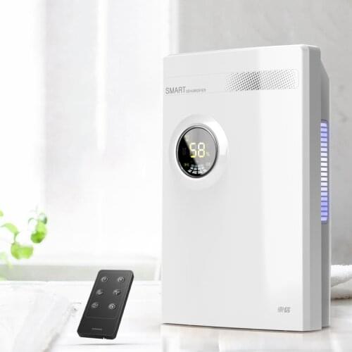 Household bedroom dehumidifier indoor moisture absorber dry moisture dehumidifier small dehumidifier silent dehumidifier remote
