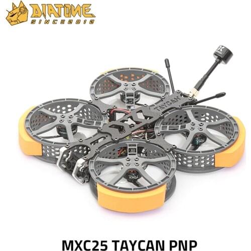 Diatone MXC 25 MINI TAYCAN Cinewhoop FPV Drone with MAMBA TX400 F411AIO 25A 4S 150g Racing Drone Quadcopter